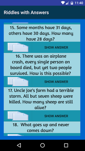 Riddles Games With Answers截图1