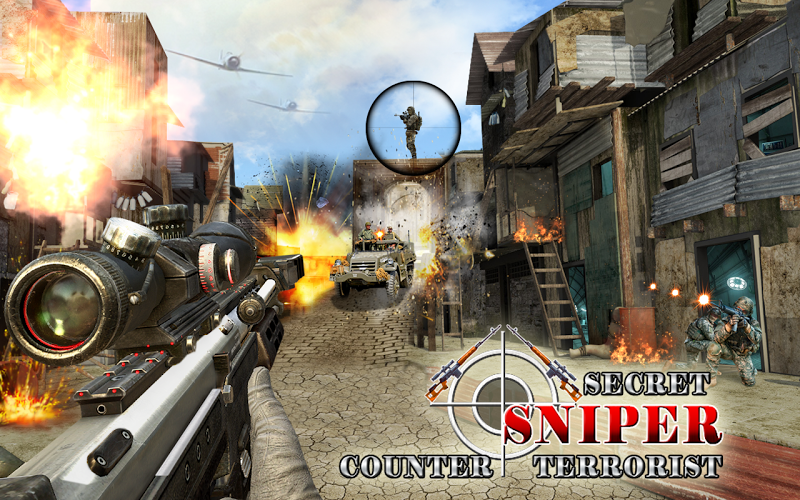 Secret Sniper Counter Terror截图1