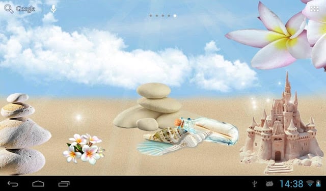 Stones on sand 3D截图3