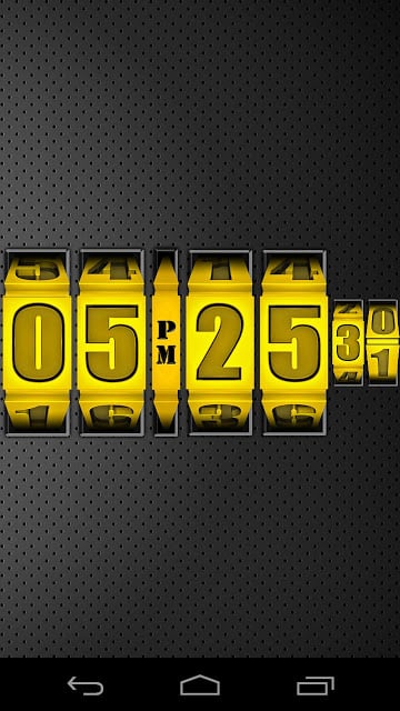 3D Rolling Clock GOLD截图6