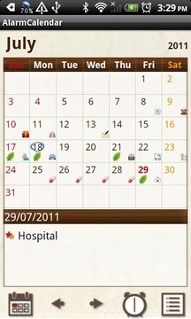 AlarmCalendar Free截图