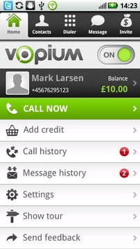 vopium便宜的国际电话 Vopium - Cheap Intl. Calls截图