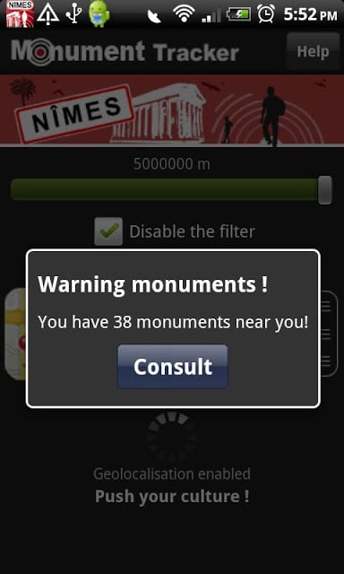 Guide Nimes Monument Tracker截图1