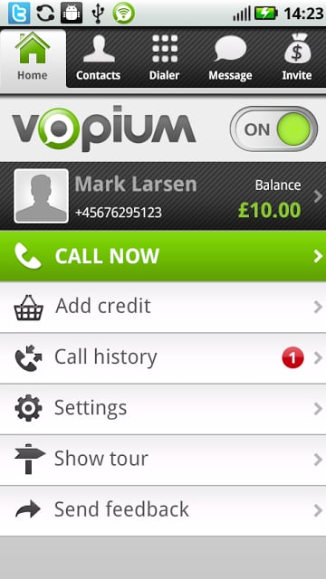 vopium便宜的国际电话 Vopium - Cheap Intl. Calls截图4