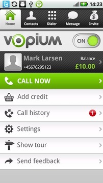 vopium便宜的国际电话 Vopium - Cheap Intl. Calls截图