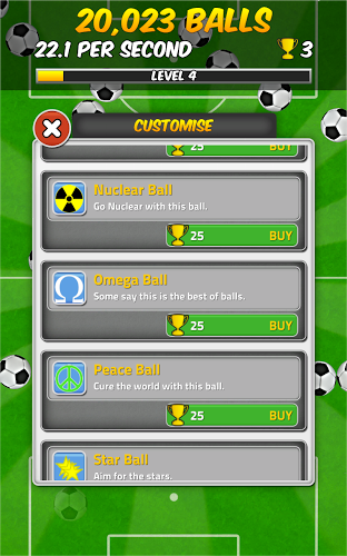 Football Clicker - Click Game截图3