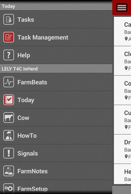 Lely T4C InHerd - Today截图4