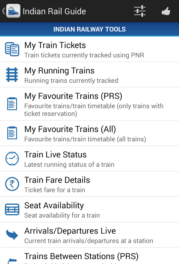 Indian Rail Guide截图9