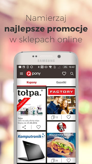 Kupony rabaty promocje - Qpony截图3