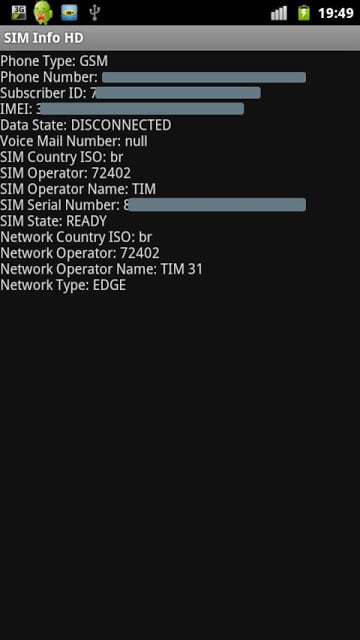 SIM Info HD截图4