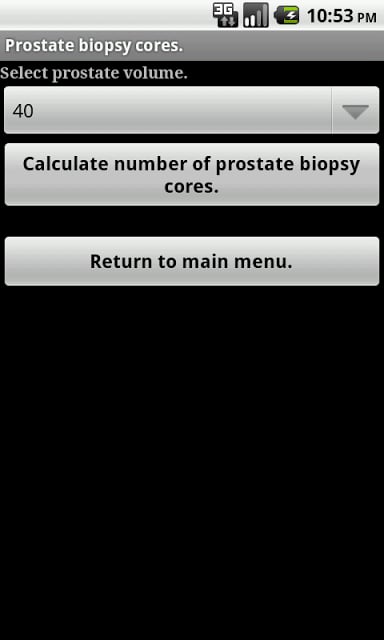 Prostate Cancer Calculator截图3