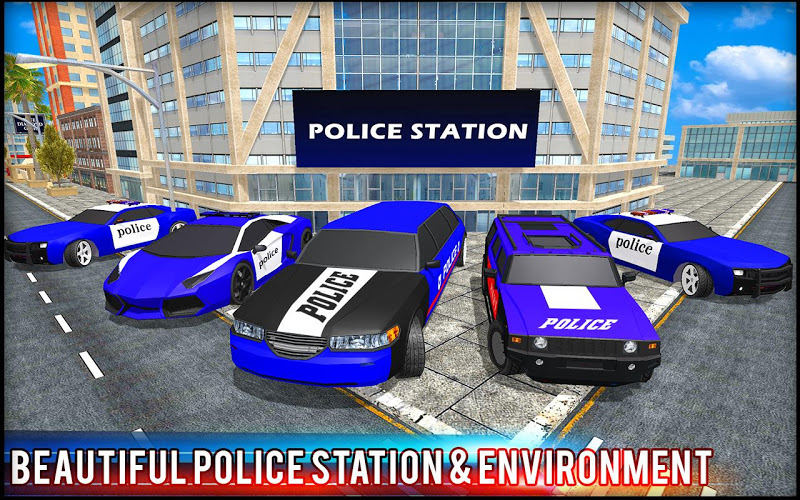 Police Car Transporter Truck截图1