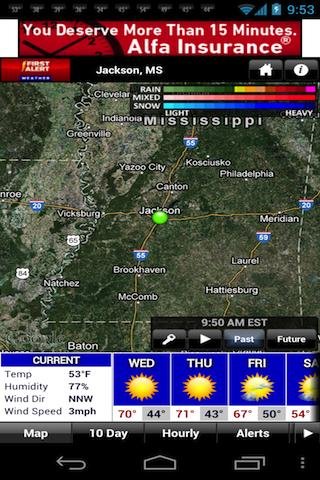 WLBT 3 First Alert Weather截图8