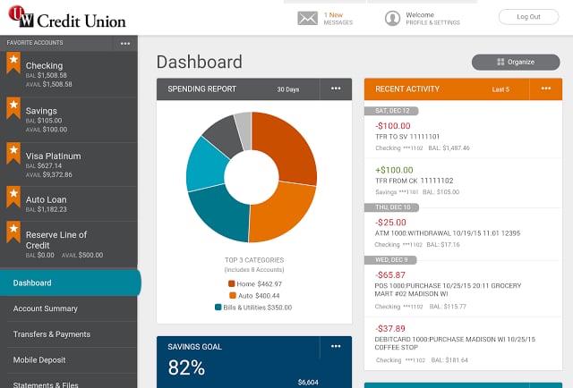 UW Credit Union截图6