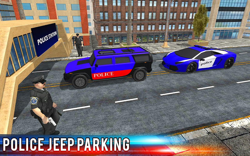 Police Car Transporter Truck截图2