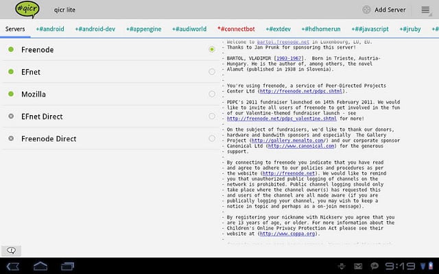 qicr lite IRC client beta截图7