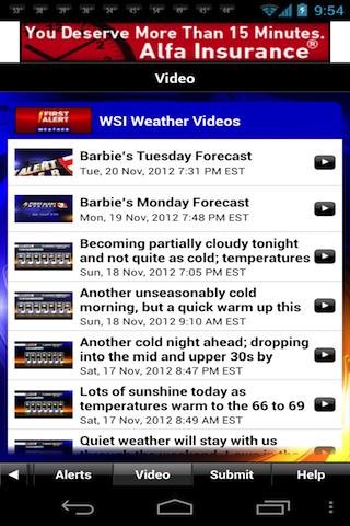 WLBT 3 First Alert Weather截图9