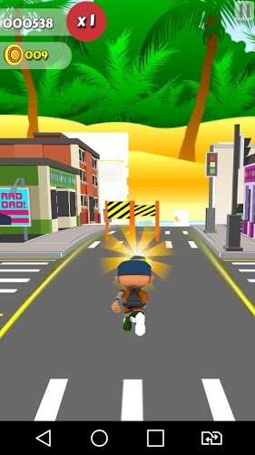 3d Boy Run City Run截图1