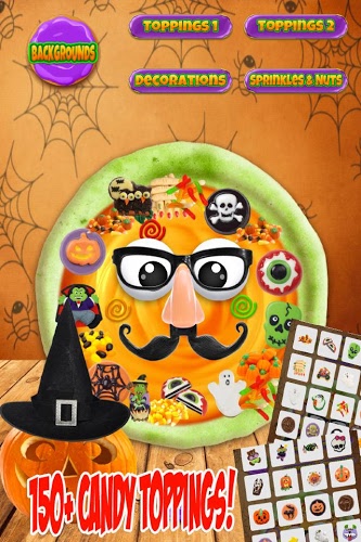 Halloween Candy Pizza Maker截图2