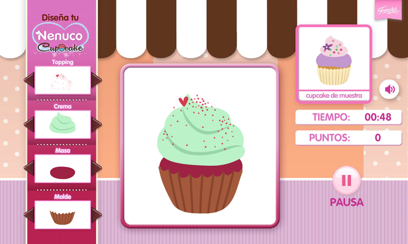 Diseña tu Cupcake con Nenuco截图2