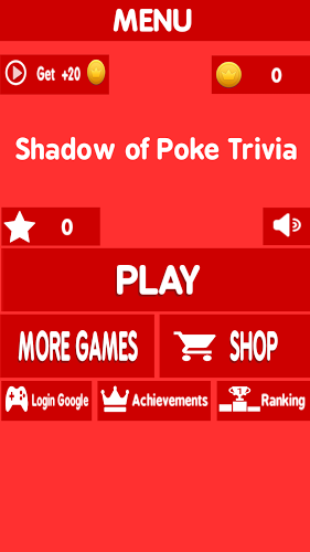 Sombras de Poke Trivia截图3