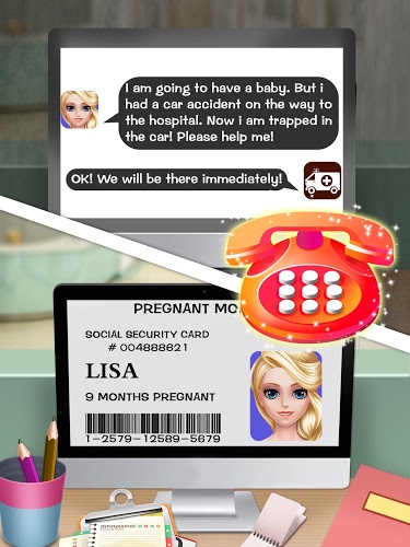 Pregnant Rescue LISA截图2