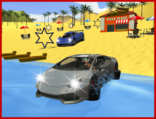 Water Surfing Car Simulator截图3