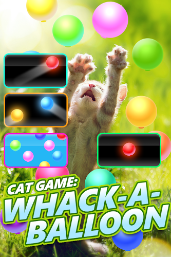 Cat Game - Laser Balloons截图1