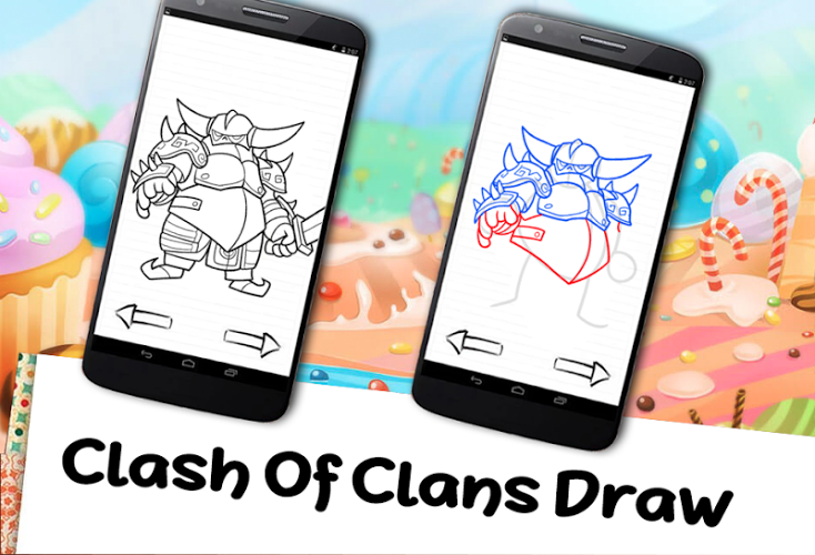 How To Draw Clash Of Clans截图5