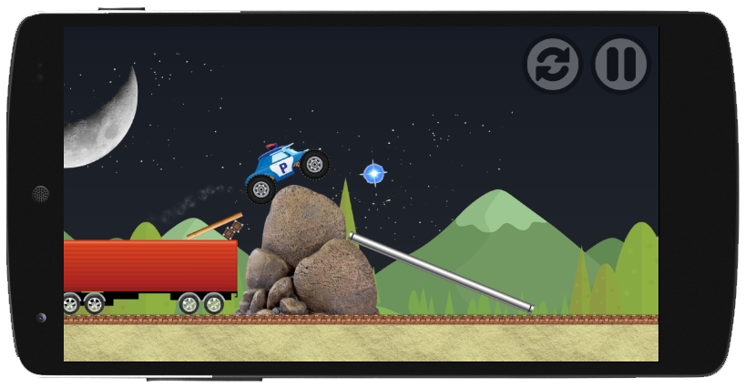 Night Robocar Poli Game截图2