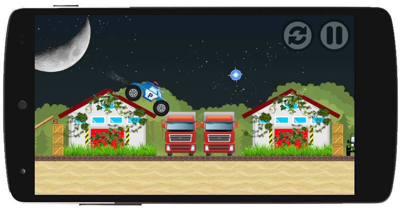 Night Robocar Poli Game截图3