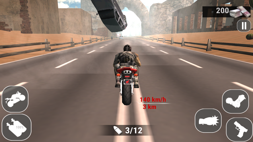 Crazy Biker截图2