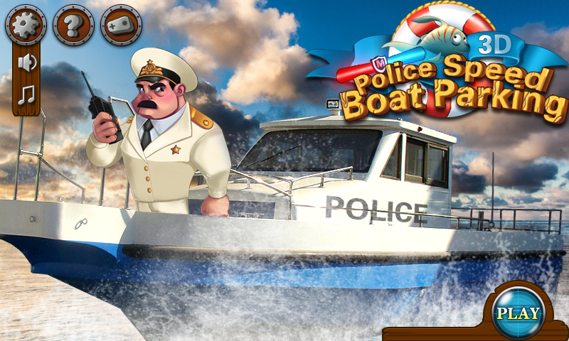 Boat Parking Police 3D截图5