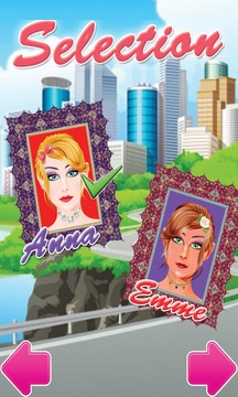 城市女孩化妆游戏截图