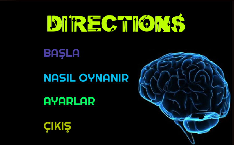 Directions Concentration Game截图1