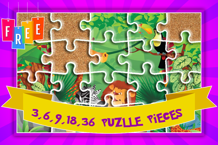 Fun kids puzzle截图5