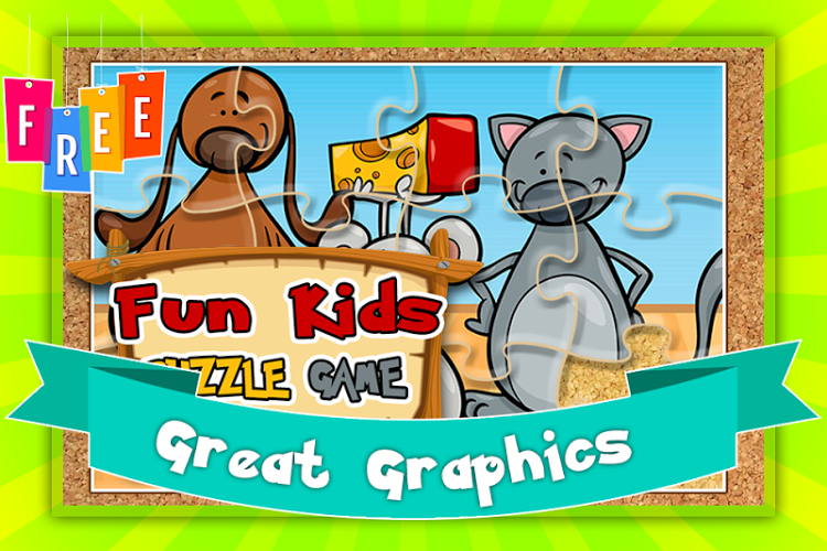 Fun kids puzzle截图1