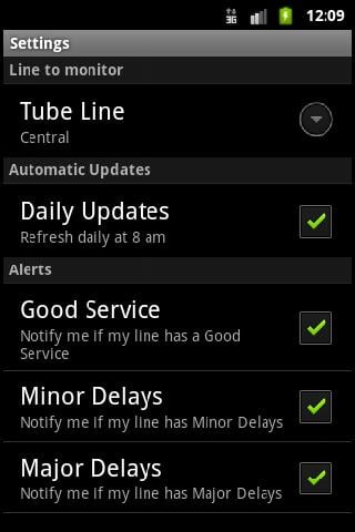 London Tube Alerts Free截图2