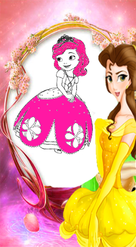 Princess Coloring Girls截图3