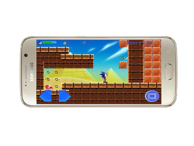 Super Sonic Castle : Run Bros截图2