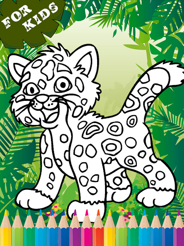 Cute Animal Coloring Book Kids截图2