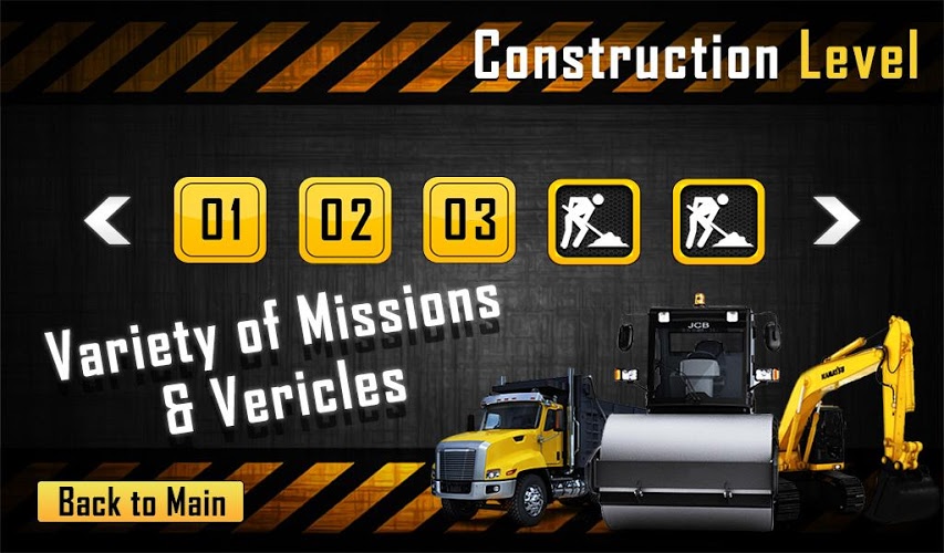 Crane Road Construction Dozer截图2