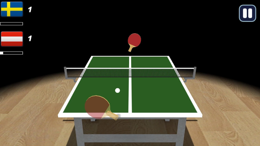 Table Tennis Ping Pong 3D截图3