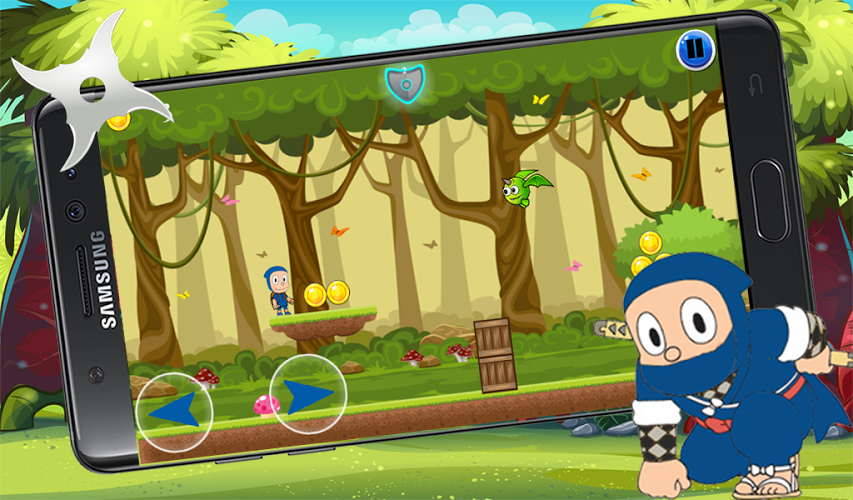 Ninja Hattori jungle adventure截图1