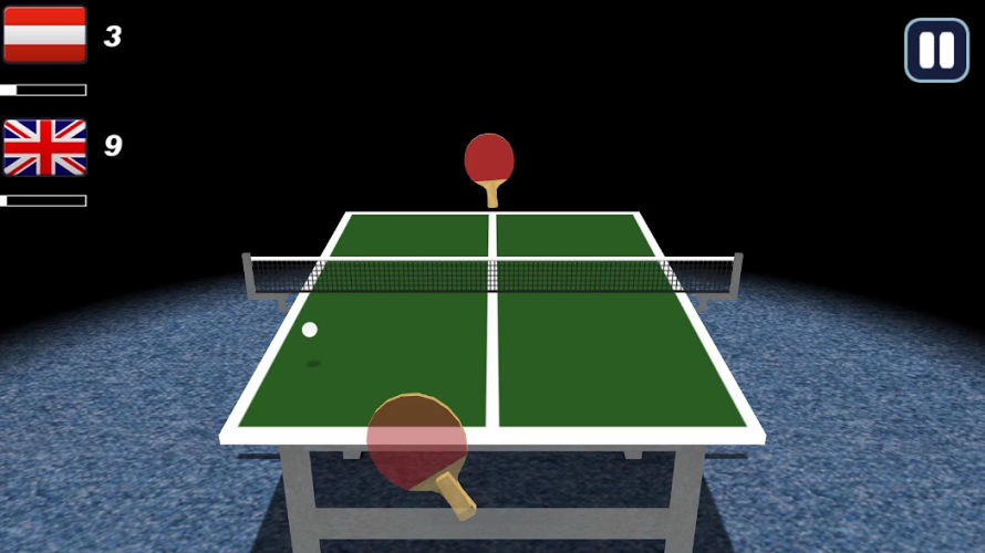 Table Tennis Ping Pong 3D截图2