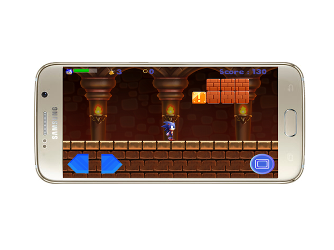 Super Sonic Castle : Run Bros截图1