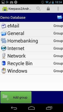Keepass2Android截图