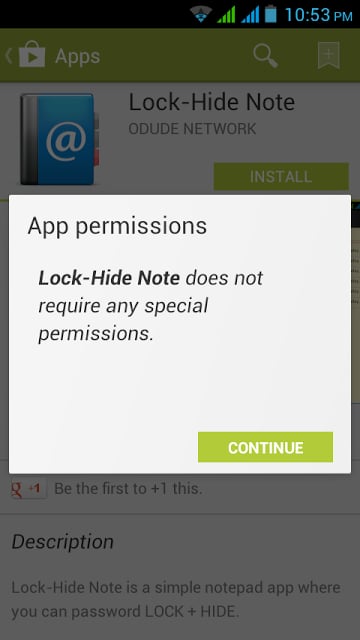 Lock-Hide Note截图2