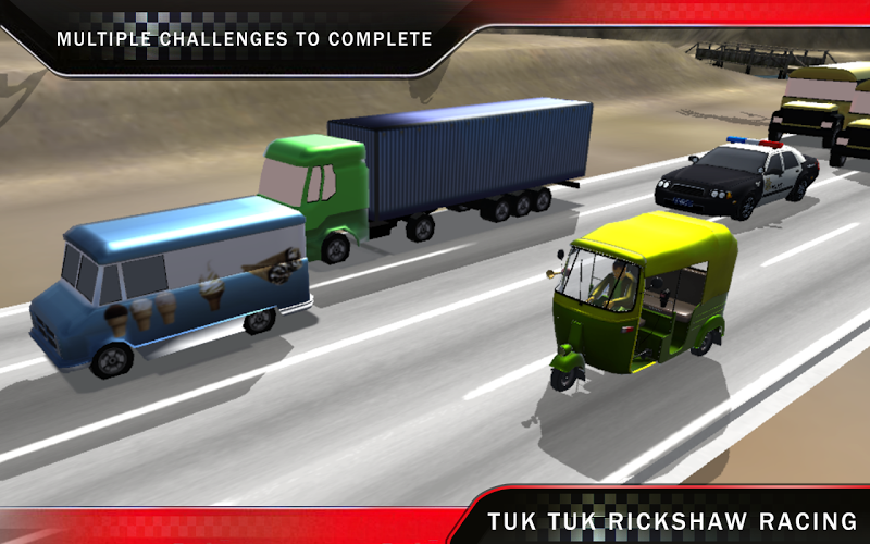 Tuk Tuk Auto Rickshaw Racing截图4