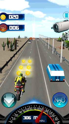 Top Moto Traffic Game 2017截图3